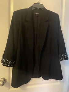Susan Graver “Artisan” Blazer sz 14 - Picture 1 of 5
