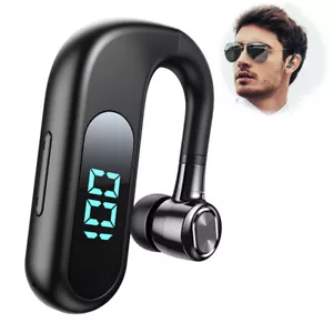 Wireless Bluetooth Headset Hands-free Earphone Stereo Earbud for Cell Phones - Picture 1 of 11