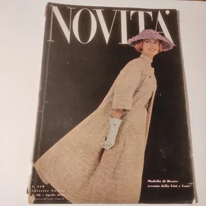 Novità Milano n. 66 aprile 1956 rivista di moda - Imagen 1 de 6