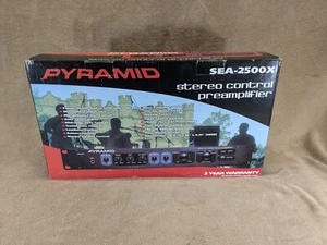 Pyramid SEA2500X Stereo Control Preamplifier - New In Box - Picture 1 of 14