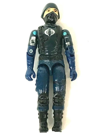 1983 Gi Joe Cobra Viper Pilot complete EXCELLENT No cracks or splits Cover