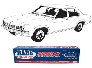 Body Rubber Kit Torana LH LX Sedan Mid Brown - LH1MB - Picture 1 of 1