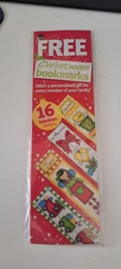 Christmas Cross Stitch Bookmarks - Picture 1 of 2
