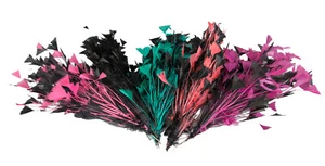 30cm feather bunch Millinery Hats Fascinators Crafts different colors. AU seller - Picture 1 of 12
