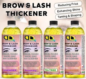Brow & lash Thickener Oils for Longer/Fuller/Thicker Lashes Eye & Brow Enhancer - Picture 1 of 9
