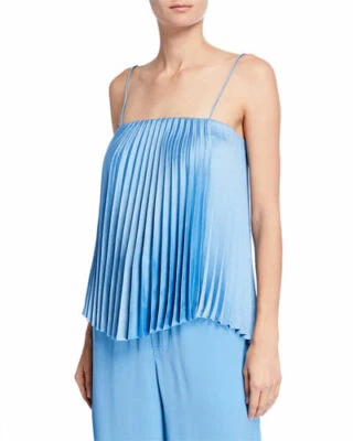 Camisola plisada cuello cuadrado Vince talla S Foto 1 de 4