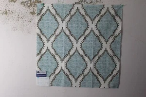 Duralee, John Robshaw, Azma, Paisley, 26" W X 26" L, Color Peacock - Picture 1 of 1