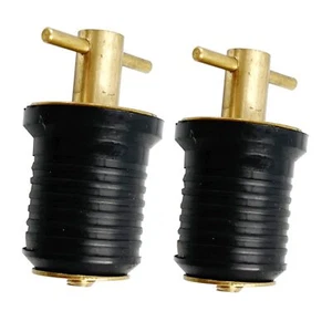 2pcs T-Handle Drain Plug Twist-Turn Marine Boat Drain Plugs Rubber Plugs with... - Picture 1 of 7