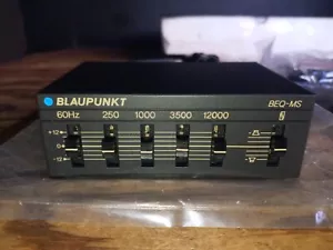 BLAUPUNKT BEQ MS Porsche Rare Mini Equalizer Complete with Amp All Cables Nos 7c - Picture 1 of 23