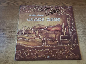 HAND AUTOGRAPHED JOE WALSH 1970s EXCELLENT James Gang Straight Shooter 741 LP33 - Picture 1 of 5