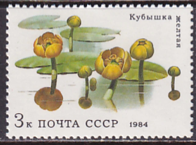 Russia #Mi5383 MNH 1984 Aquatic Plants Nuphar Lutea [5253] - Image 1 of 1