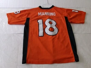 Peyton Manning Denver Broncos Jersey Youth L (14-16) NFL Team Apparel - Picture 1 of 7