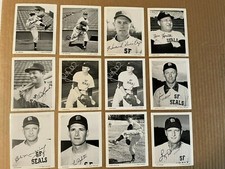 1953 San Francisco SEALS Team Issue Lot of 12
