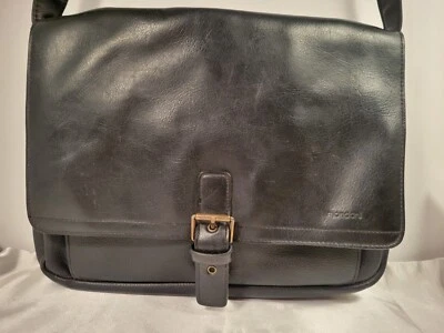 Bolso de Mano Mondani New York De Colección Cuero Simulado Bolso de Hombro Cartera Negro Foto 1 de 4