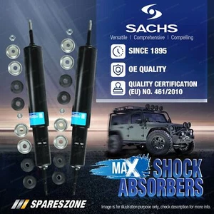 Front Sachs Max Shocks for Toyota LandCruiser 76 78 79 Series 4WD Cab Ute 99-20 - Picture 1 of 2