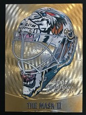 MIKE DUNHAM 2002-03 BETWEEN THE PIPES MASKS II ATLANTIC CITY NATIONAL    67654