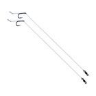 20lb Flurocarbon Hair Rigs, Carp Fishing Tackle, All Types All Sizes, Qty 3 or 5
