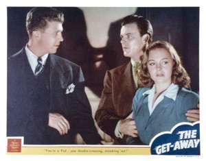 The Getaway Lobby Card Dan Dailey Robert Sterling Donna Reed 1941 Old Photo