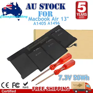 A1405 Battery For Macbook Air 13" A1369 2011,A1466 2012,A1496 2013 2014 2015 - Picture 1 of 7