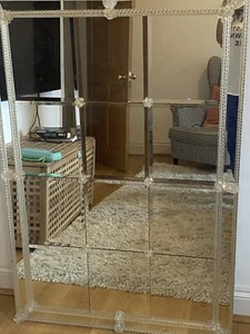 Large venetian mirror 128x 87cm - Picture 1 of 5