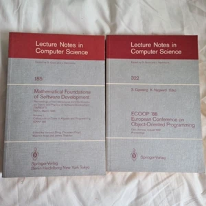 Lecture Notes in Computer Science 185 Mathematics 322 Object-Oriented, Paperback - Afbeelding 1 van 4