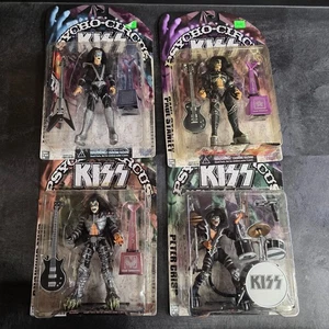 KISS Psycho Circus McFarlane Toys 1998 Set of 4 Figures Gene Paul Ace Peter Open - Picture 1 of 7