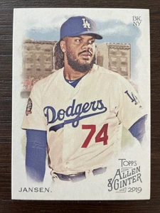 Tarjeta de béisbol Kenley Jansen 2019 Topps Allen Ginter impresión corta SP #357 - Imagen 1 de 3