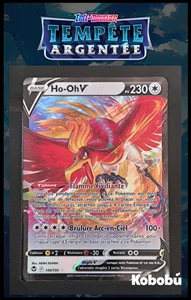 Pokemon Karte Ho-Oh V 140/195 EB12 Silbersturm Degen Schild - Bild 1 von 3