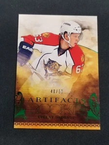 2010-11 UD ARTIFACT ROOKIE GREEN /50 SEVGENY DADONOV PANTHERS - Picture 1 of 2