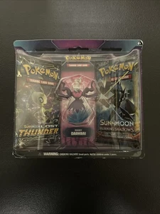 Pokemon TCG: Darkrai Figurensammlung 2er Blister Lost Thunder & Burning NFS - Bild 1 von 2
