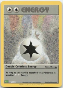 Double Colorless Energy (CLV) 032/034 Holo Trading Card Game Classic Pokemon Car - Picture 1 of 1