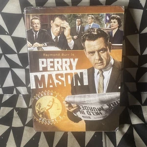 PERRY MASON Season 1 Vol 2 (DVD Set, 2006) - Full Screen - Raymond Burr - SEALED - Picture 1 of 8