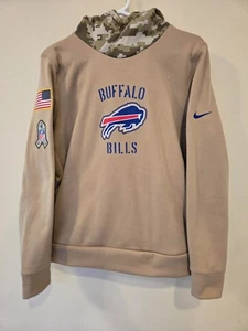 BUFFALO BILLS NIKE Camo 2019 Salute To Service HOODIE WOMAN'S XL - Picture 1 of 11