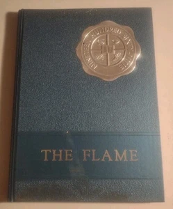 1969 Bethel Tempio di Sacramento, CA Annuario della Fiamma con firme. - Foto 1 di 10