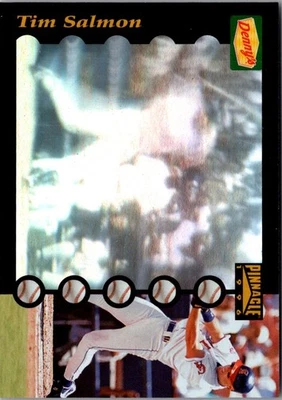 1995 Pinnacle Tim Salmon #286 California Angels Baseball Card - Image 1 of 2