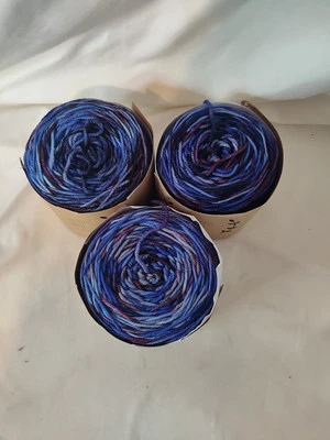 3 hilados de líquenes y encaje 200yds Huckleberry Merino teñidos a mano peorestado Foto 1 de 4