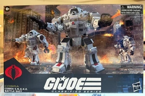 HASBRO G.I. TRAJE DE BATALLA JOE SERIE CLASIFICADA #162 COBRA S.N.A.K.E PREVENTA - Imagen 1 de 11