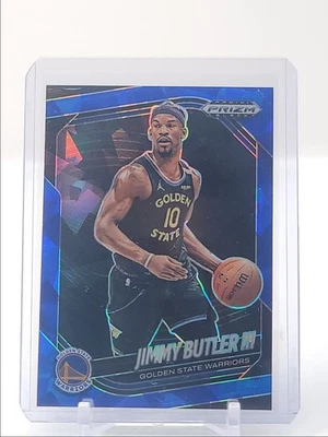 JIMMY BUTLER III 2024-25 PANINI PRIZM BLACK BASKETBALL BLUE ICE A /125 Q5752 - Image 1 of 2