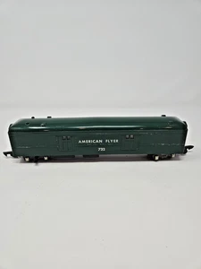 732 American Flyer grün operativer Gepäckwagen - Bild 1 von 3