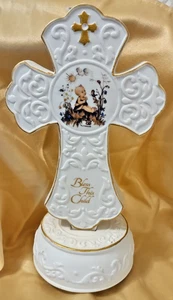 Hummel Bless This Child Music Box suona Gesù mi ama 9"H regalo bambino cristiano - Foto 1 di 4