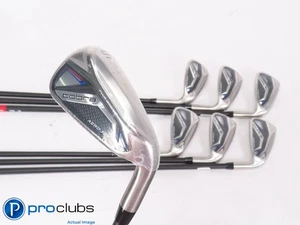 NEW Cobra AEROJET 5-PW,GW IRON SET - KBS PGI 75 Regular Flex Graphite 454505 - Picture 1 of 6