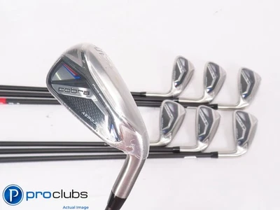 NEW Cobra AEROJET 5-PW,GW IRON SET - KBS PGI 75 Regular Flex Graphite 454505 - Image 1 of 4