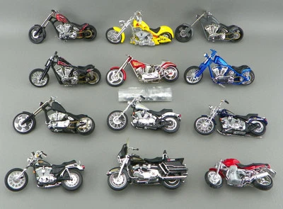 Maisto West Coast Choppers Diecast Motorcycles Harley Davidson Jesse James Lot - Image 1 of 4