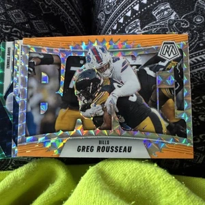 2025 Panini Mosaic Bang - Silver Prizm Version Greg Rousseau #14 - Picture 1 of 2