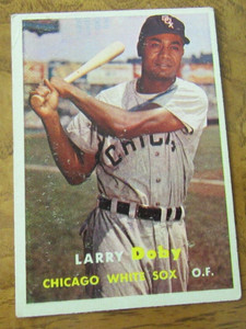 1957 Topps Baseball - # 85 Larry Doby, OF, Chicago White Sox