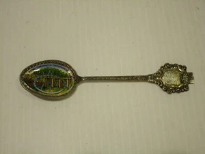 Royal Greenwich Observatory Souvenir Spoon, Multicolor Enamel on Metal - Picture 1 of 4