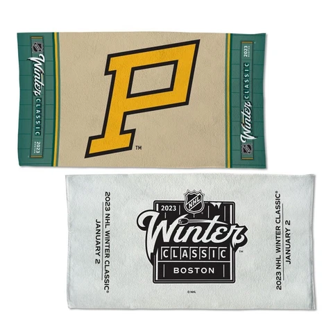 PITTSBURGH PENGUINS 2023 WINTER CLASSIC AUTHENTIC LOCKER ROOM TOWEL 22"X42" NEW Cover