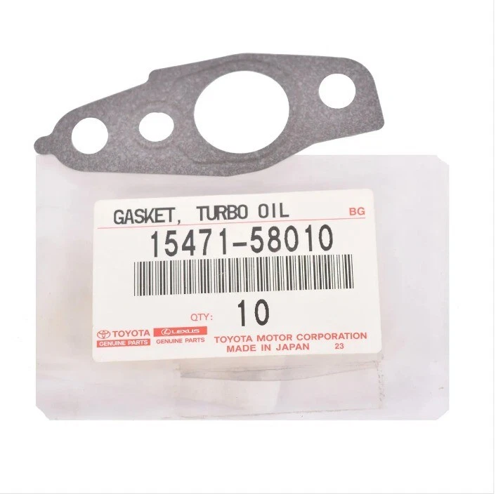 JUNTA TURBO ENTRADA ACEITE ORIGINAL TOYOTA 15471 - 58010 Foto 1 de 2