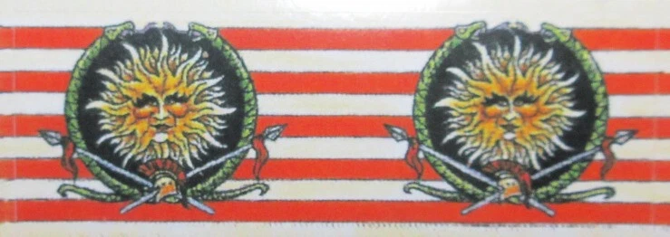 Tarjeta Banner Autoadhesiva Compatible con Dogs Of War Alcatani Fellowship Foto 1 de 1