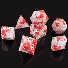 Resin Dice Set for Role Playing Game Dungeons and Dragons D&amp;D Dice MTG Pathfinde